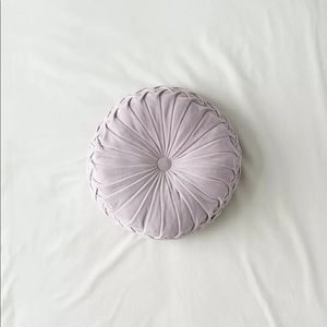 Urban Outfitters Round Pintuck Accent Throw Pillow
